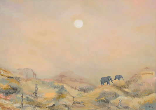 Savannah Sun (Digital Print)