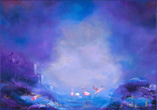 Whimsical Lagoon (Digital Print)